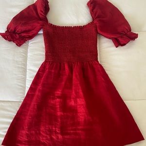 Beautiful Red summer dress by Reformation